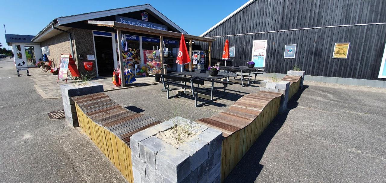 Tornby Strand Camping Cottages ヒアツハルス エクステリア 写真